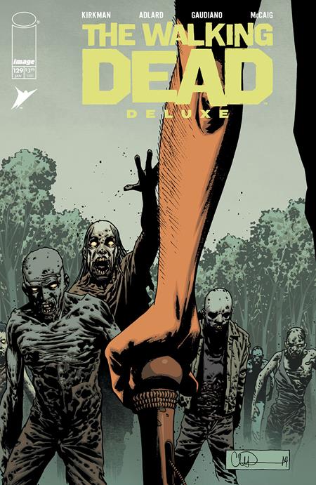 WALKING DEAD DELUXE #129 CVR B CHARLIE ADLARD & DAVE MCCAIG VAR (MR) Image Comics Robert Kirkman Charlie Adlard, Stefano Gaudiano, Dave McCaig Charlie Adlard PREORDER