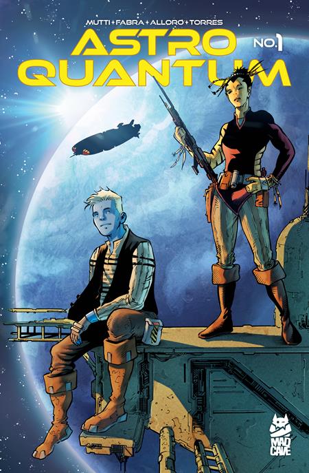 ASTRO QUANTUM #1 (OF 5) CVR A ANDREA MUTTI Mad Cave Studios Andrea Mutti, Arturo Fabra Andrea Mutti Andrea Mutti PREORDER
