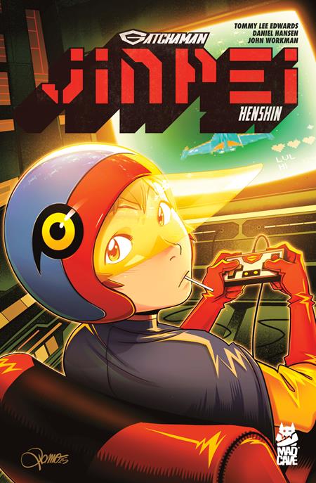 Gatchaman Jinpei Henshin 1 Comic Alessio Zonno Variant Mad Cave 2026
