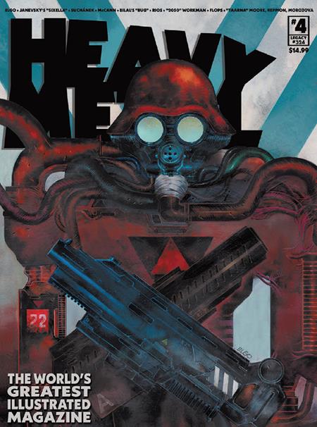 Heavy Metal Magazine 4 Comic Elgo Variant Heavy Metal Publications 2026