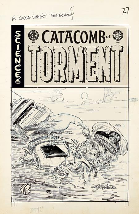 EC CATACOMB OF TORMENT #7 CVR D INC 1:20 TOM FOWLER B&W ARTIST EDITION VAR Oni Press Meghan Fitzmartin, Sarah Gailey, Greg Pak Eric Battle, Tom Fowler, Sami Kivela Tom Fowler PREORDER