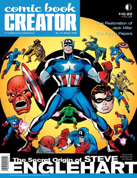 COMIC BOOK CREATOR #37 Previously Offered Thru Diamond TwoMorrows Publishing Jon B. Cooke Steve Englehart Sal Buscema PREORDER