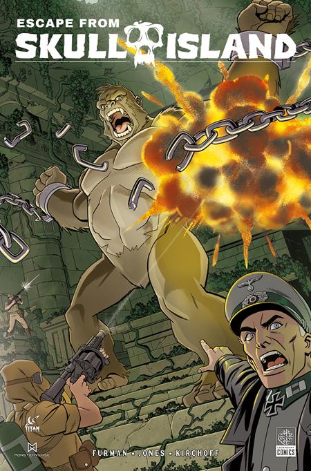 Escape From Skull Island 1 Comic Christopher Jones Variant Titan Comics 2026