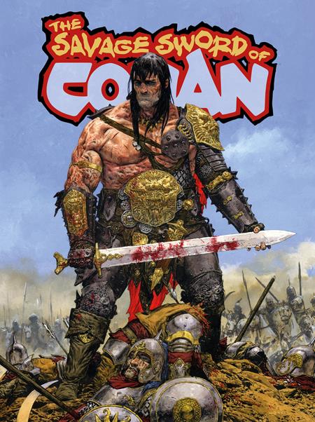 The Savage Sword of Conan, Vol. 3 (Titan Books) 12 Comic Adrian Smith Foil Variant Titan Comics 2026