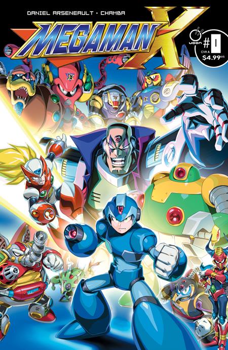 Mega Man X 0 Comic Jeffrey Cruz Udon Comics 2026