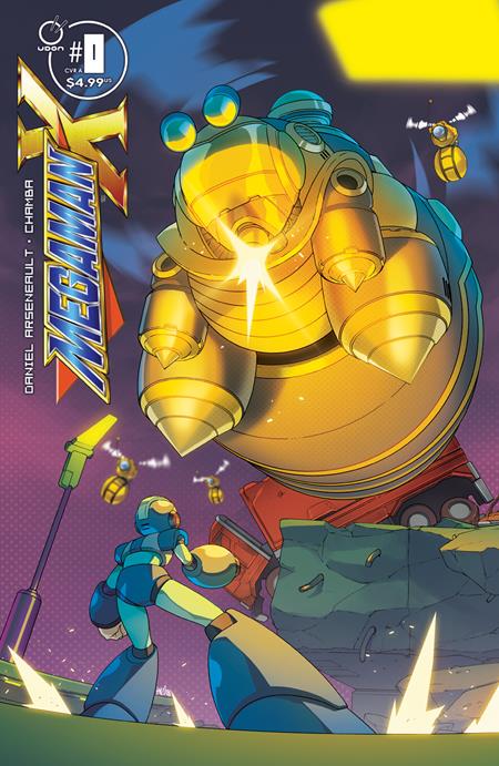 Mega Man X 0 Comic Hanzo Steinbach Variant Udon Comics 2026