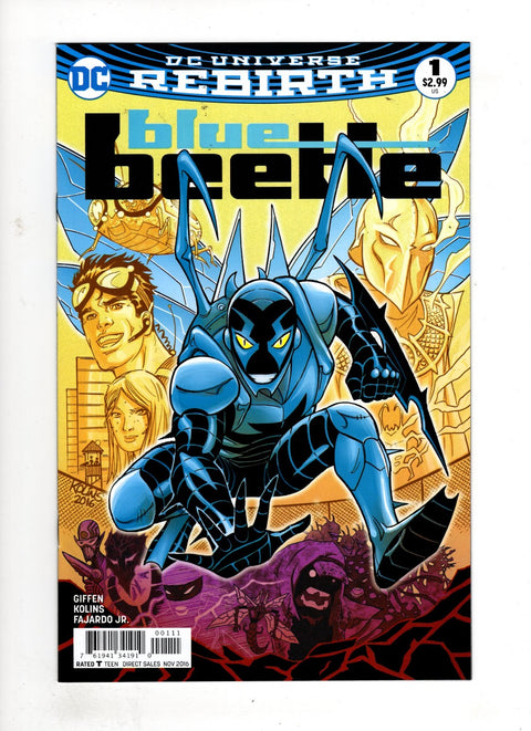 Blue Beetle, Vol. 10 #1 (Cvr A) (2016) Scott Kolins A Scott Kolins Buy & Sell Comics Online Comic Shop Toronto Canada