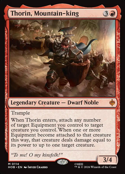 Thorin, Mountain-king (Foil)