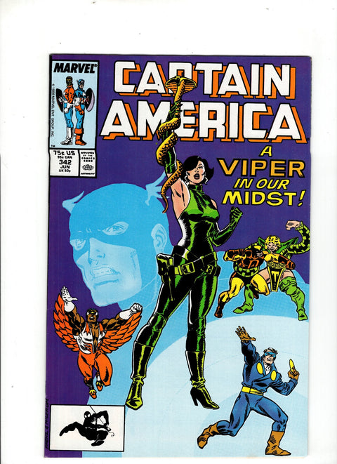 Captain America, Vol. 1 #342 (1988) Buy & Sell Comics Online Comic Shop Toronto Canada