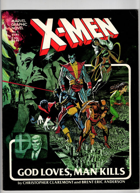 Marvel Graphic Novel #5 (1982) God Loves Man Kills God Loves Man Kills Buy & Sell Comics Online Comic Shop Toronto Canada