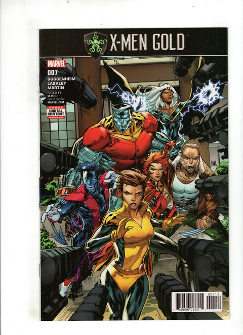 X-Men: Gold, Vol. 2 #7 (Cvr A) (2017) Ken Lashley A Ken Lashley Buy & Sell Comics Online Comic Shop Toronto Canada