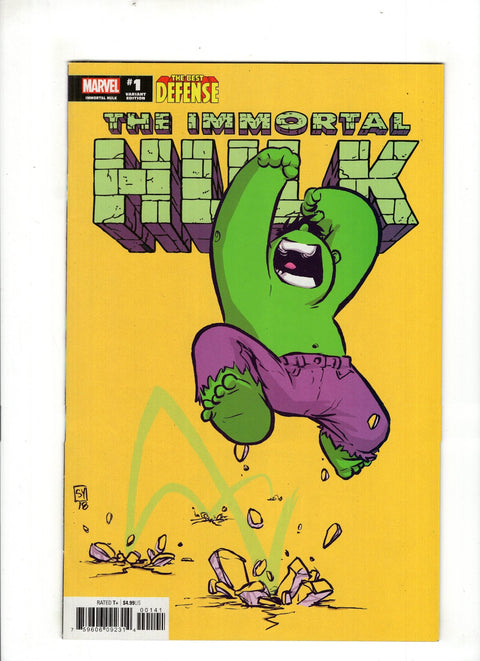 Immortal Hulk: The Best Defense #1 (Cvr D) (2018) Variant Skottie Young Baby D Variant Skottie Young Baby Buy & Sell Comics Online Comic Shop Toronto Canada