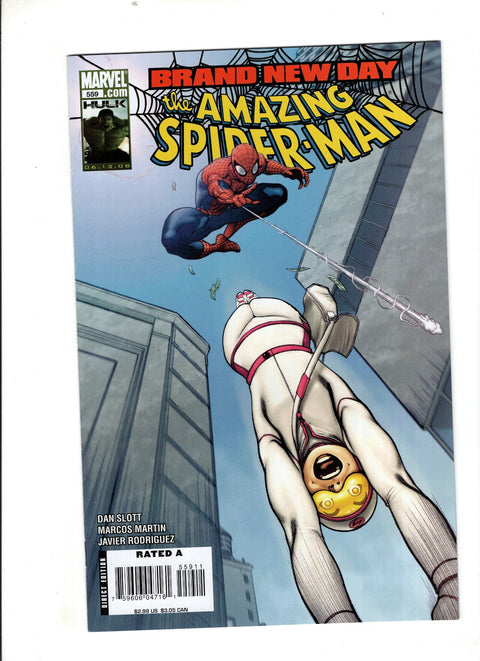 The Amazing Spider-Man, Vol. 2 #559 (Cvr A) (2008) Marcos Martín A Marcos Martín Buy & Sell Comics Online Comic Shop Toronto Canada