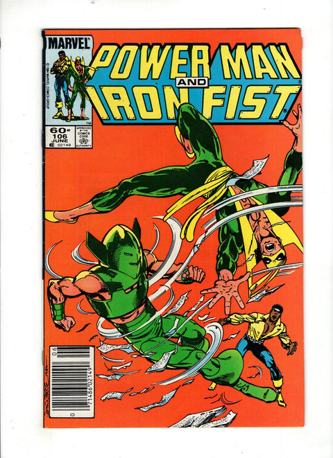 Power Man And Iron Fist, Vol. 1 #106 (1984) Newsstand Edition Newsstand Edition Buy & Sell Comics Online Comic Shop Toronto Canada