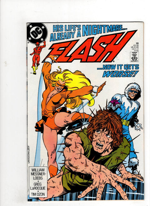 Flash, Vol. 2 #28 (1989) Buy & Sell Comics Online Comic Shop Toronto Canada