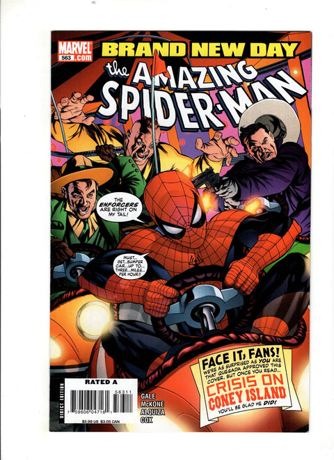 The Amazing Spider-Man, Vol. 2 #563 (Cvr A) (2008) Mike McKone A Mike McKone Buy & Sell Comics Online Comic Shop Toronto Canada