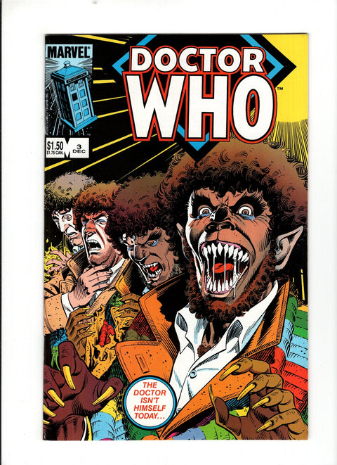 Doctor Who (Marvel) #3 (1984) Buy & Sell Comics Online Comic Shop Toronto Canada