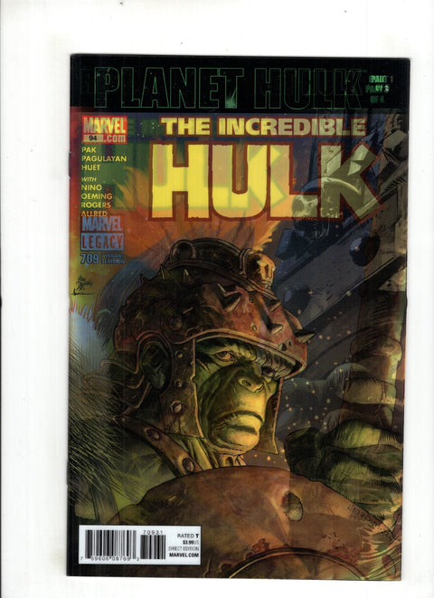 The Incredible Hulk, Vol. 3 #709 (Cvr C) (2017) Mike Deodato Jr. Lenticular Variant C Mike Deodato Jr. Lenticular Variant Buy & Sell Comics Online Comic Shop Toronto Canada