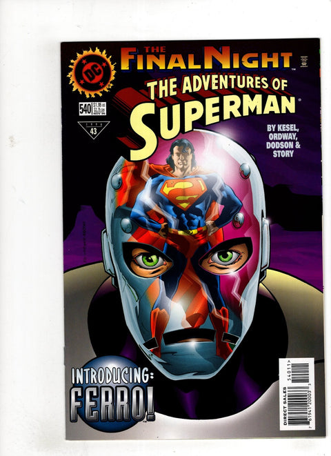 The Adventures of Superman, Vol. 1 #540 (1996) Buy & Sell Comics Online Comic Shop Toronto Canada