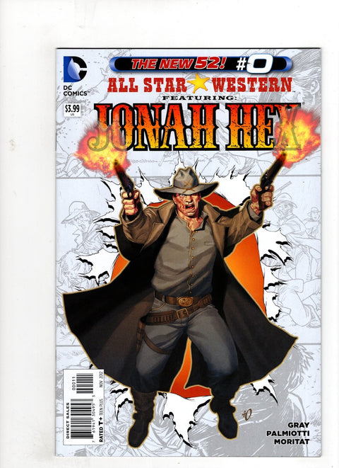 All-Star Western, Vol. 3 #0 (2012) Buy & Sell Comics Online Comic Shop Toronto Canada