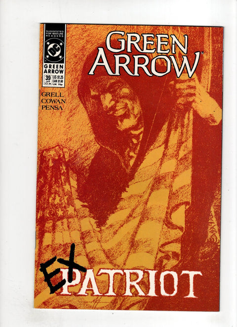 Green Arrow, Vol. 2 #39 (1990) Buy & Sell Comics Online Comic Shop Toronto Canada