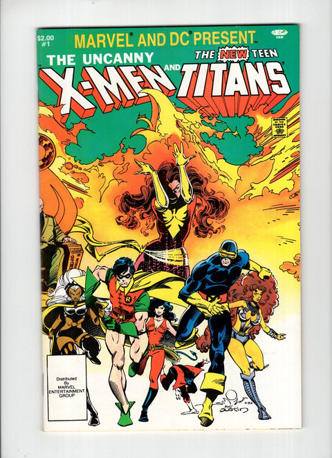 The Uncanny X-Men and the New Teen Titans #1 (1982) Buy & Sell Comics Online Comic Shop Toronto Canada