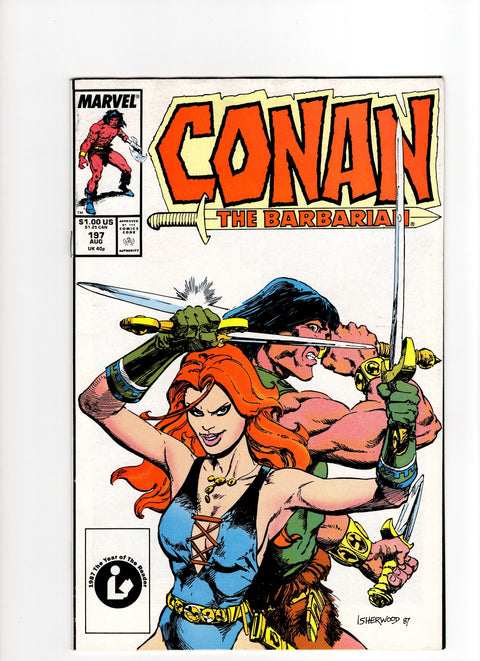 Conan the Barbarian, Vol. 1 #197 (1987) Buy & Sell Comics Online Comic Shop Toronto Canada