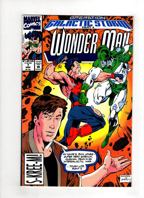 Wonder Man, Vol. 2 #7 (1992) Buy & Sell Comics Online Comic Shop Toronto Canada