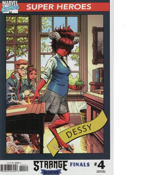 Strange Academy: Finals #4 (Cvr C) (2023) Dustin Weaver Trading Card C Dustin Weaver Trading Card Buy & Sell Comics Online Comic Shop Toronto Canada