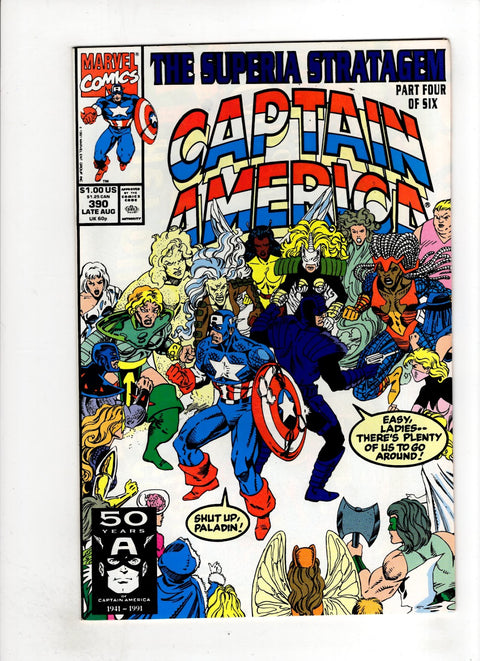 Captain America, Vol. 1 #390 (1991) Buy & Sell Comics Online Comic Shop Toronto Canada