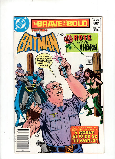 The Brave and the Bold, Vol. 1 #189 (1982) Newsstand Edition Newsstand Edition Buy & Sell Comics Online Comic Shop Toronto Canada