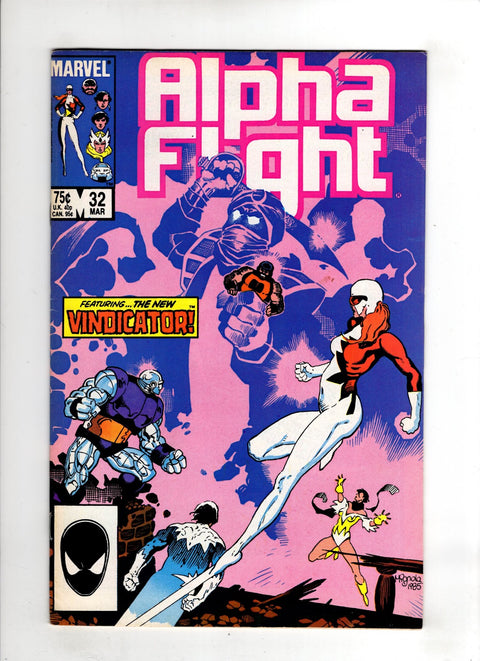 Alpha Flight, Vol. 1 #32 (1985) Buy & Sell Comics Online Comic Shop Toronto Canada