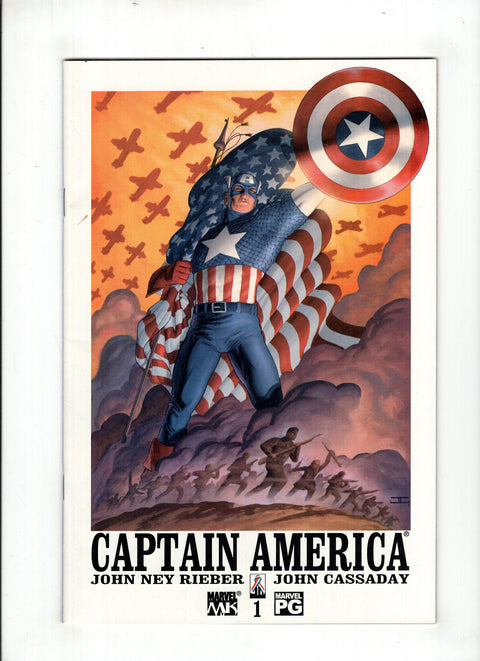 Captain America, Vol. 4 #1 (Cvr A) (2002) John Cassaday A John Cassaday Buy & Sell Comics Online Comic Shop Toronto Canada
