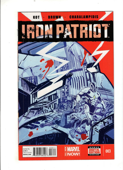 Iron Patriot, Vol. 1 #3 (Cvr A) (2014) Garry Brown A Garry Brown Buy & Sell Comics Online Comic Shop Toronto Canada
