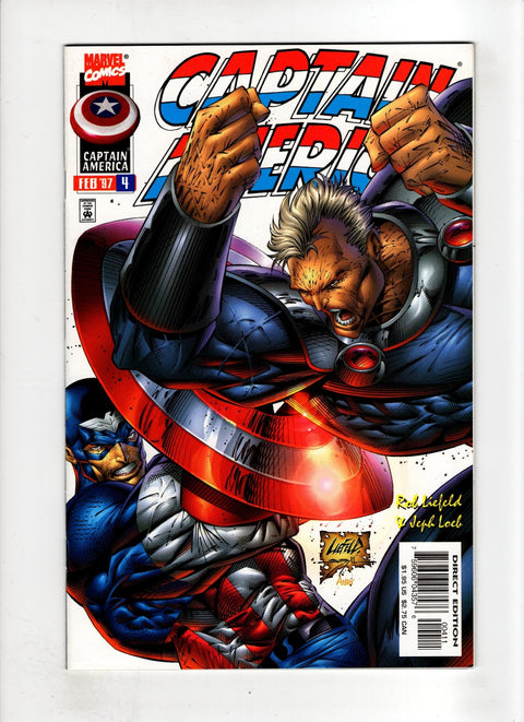 Captain America, Vol. 2 #4 (1997) Buy & Sell Comics Online Comic Shop Toronto Canada
