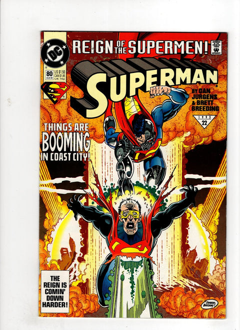 Superman, Vol. 2 #80 (1993) Buy & Sell Comics Online Comic Shop Toronto Canada