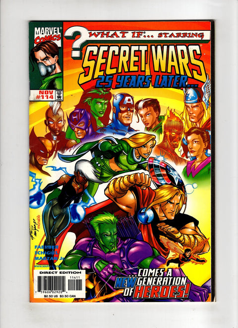 What If, Vol. 2 #114 (1998) Buy & Sell Comics Online Comic Shop Toronto Canada