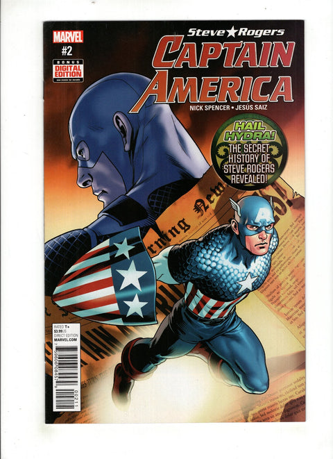 Captain America: Steve Rogers #2 (Cvr A) (2016) Jesus Saiz A Jesus Saiz Buy & Sell Comics Online Comic Shop Toronto Canada