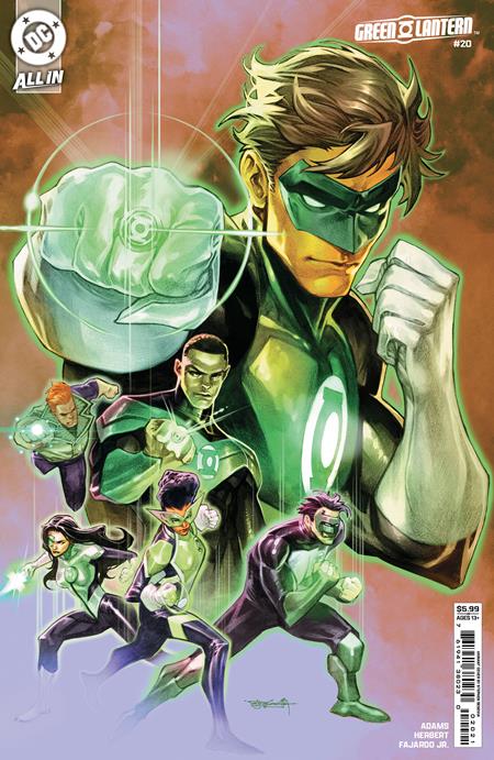 GREEN LANTERN #20 CVR B STEPHEN SEGOVIA CARD STOCK VAR DC Comics Jeremy Adams Ariel Colon Stephen Segovia PREORDER