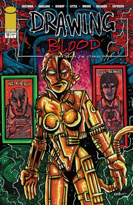Drawing Blood 10 Comic Kevin Eastman Image Comics 2026