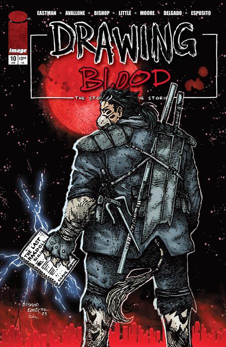 Drawing Blood 10 Comic Ben Bishop Variant Image Comics 2026