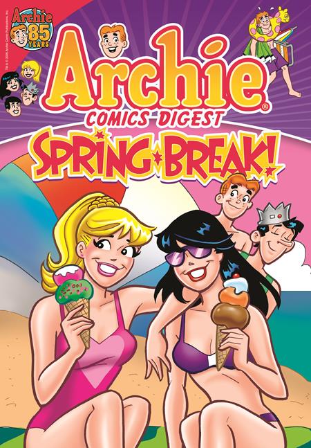 ARCHIE COMICS DIGEST #4 SPRING BREAK Archie Comics Publications Various Various Dan Parent, Rosario "Tito" Pena PREORDER