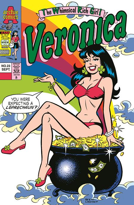 ARCHIE FACSIMILE #11 VERONICA #23 CVR A REX LINDSEY Archie Comics Publications Michael Gallagher Tim Kennedy, Dan Parent, Jon D Agostino Rex Lindsey PREORDER