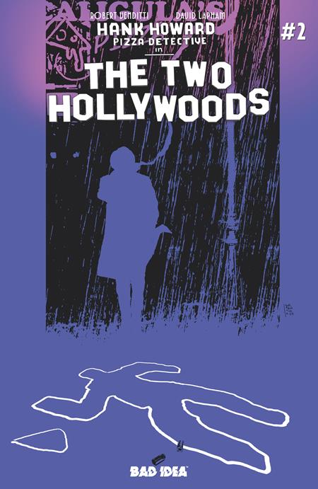 HANK HOWARD PIZZA DETECTIVE THE TWO HOLLYWOODS #2 (OF 2) CVR A ANDREA SORRENTINO BAD IDEA Robert Venditti David Lapham Andrea Sorrentino PREORDER