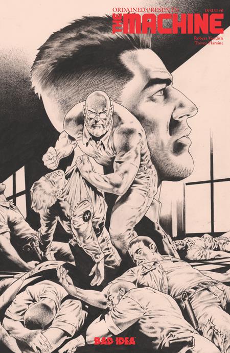 ORDAINED #0 (OF 3) THE MACHINE CVR D INC 1:20 ARTURO LOZZI VAR BAD IDEA Robert Venditti Trevor Hairsine Arturo Lozzi PREORDER