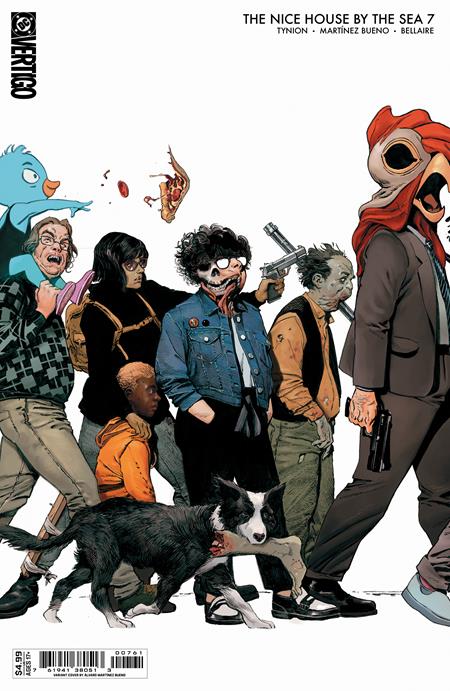 The Nice House by the Sea 7 Comic Alvaro Martinez Bueno Connecting Variant DC Comics 2026