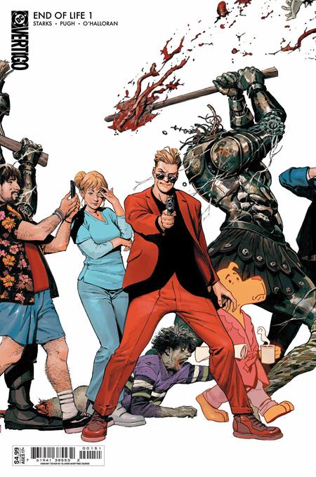 End of Life 1 Comic Alvaro Martinez Bueno Connecting Variant DC Comics 2026