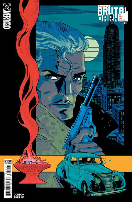 The Peril of the Brutal Dark: An Ezra Cain Mystery 1 Comic Hayden Sherman Variant DC Comics 2026