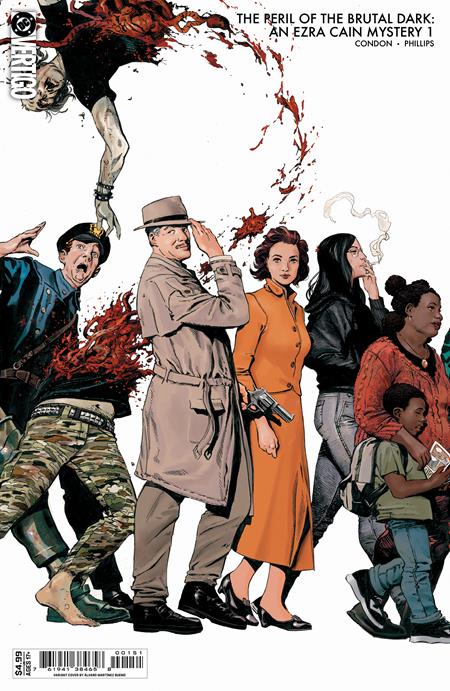 The Peril of the Brutal Dark: An Ezra Cain Mystery 1 Comic Alvaro Martínez Bueno Connecting Variant DC Comics 2026