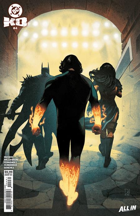 DC K.O. 4 Comic Mike Del Mundo Variant DC Comics 2026